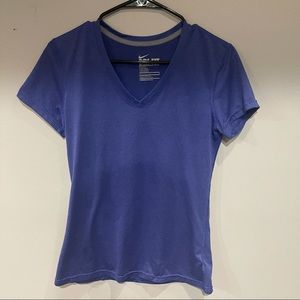 Purple Nike Dri-Fit Top
